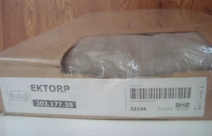 IKEA EKTORP Copridivano per Divano 2 Posti Ektorp NORDVALLA Scuro BEIGE 303.17738 - Foto 1 di 10