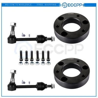 Barra estabilizadora delantera eslabón de extremo elevación niveladora delantera de 2" para Ford F-150 K80279 2004 2005 Foto 1 de 4