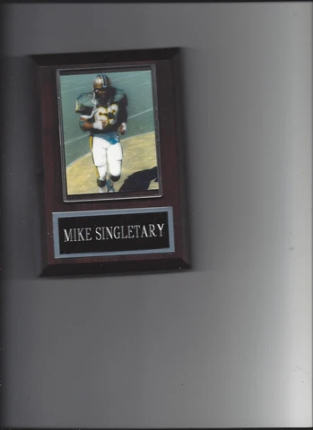 MIKE SINGLETARY PLAQUE BAYLOR BEARS FOOTBALL UNIVERSITY NCAA Cover