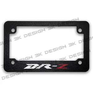 For Suzuki DR-Z DRZ Textured Motorcycle License Plate Frame (ALL MODELS YEARS) - Picture 1 of 2