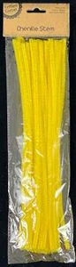 Pipe Cleaners - Yellow - Pack of 50 - Picture 1 of 1