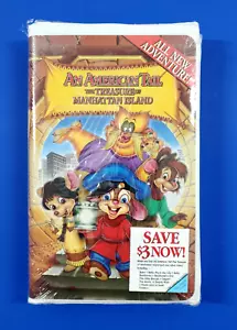An American Tail The Treasure of Manhattan Island (VHS, 2000, Klappschale) NEU - Bild 1 von 6