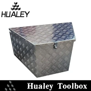 Heavy-Duty 720x435x475mm 2.0mm Aluminium Draw Bar Tool Box for 4WD Caravan Ute - Picture 1 of 8