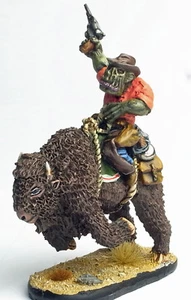 FANTASY WILD WEST MONTATO COWBOY ORC 2 - MAD MIKE HANGRY - Foto 1 di 3
