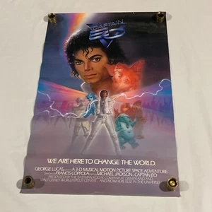 Disney World Epcot Captain Eo Attraction Poster 12" x 18" - Michael Jackson - Picture 1 of 2