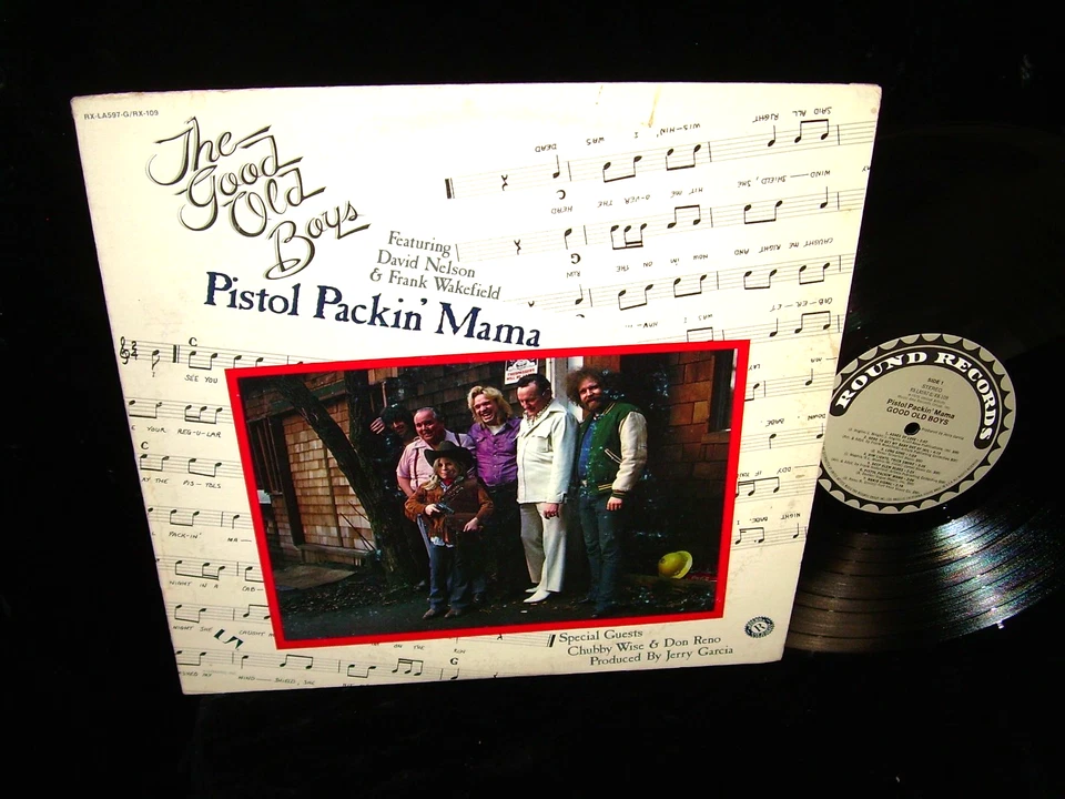 Jerry Garcia The Good Old Boys David Nelson Frank Wakefield LP ROUND 1976 - Image 1 of 2