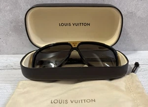 Rare Louis Vuitton Evidence Millionaire Sunglasses-Black/Gold- 100 % Authentic! - Picture 1 of 15
