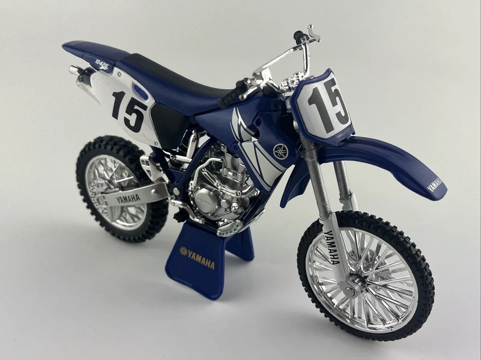 1:12 Yamaha YZ 426 F Blau Weiss 15 NEW RAY 02322 Bike - Bild 1 von 4