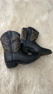 Ariat Western Boot Boys Kids Size 1 Cowboy Boots - Picture 1 of 7