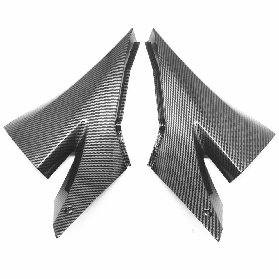 Gas Tank Side Knee Fairing Cowl Carbon Fiber For Kawasaki Ninja ZX-10R 2004-2005 Foto 1 de 4