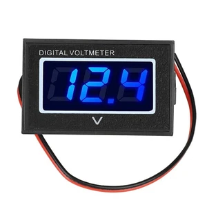1 x Digital Voltmeter Blue DC4.5-150V For EZGO Waterproof 1.57*0.98*0.9inch - Picture 1 of 15