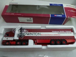 1/50 CORGI CAMION SEMI REMORQUE DAF XF DOWNTON - Imagen 1 de 3