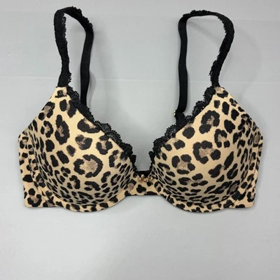 Soma Bra 32C Embraceable Push Up Lace Trim Underwire Adjustable - Image 1 of 4