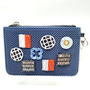 Estuche para monedas Christian Dior de cuero negro 2323702 - Imagen 1 de 11