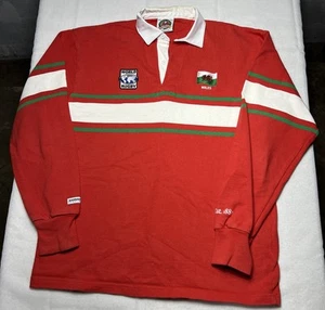 Camisa De Colección GALES Bárbara Rugby Para Hombre XXL Multicolor Peso Pesado ¡Rara! - Imagen 1 de 8