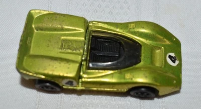 VINTAGE HOT WHEELS REDLINE McLAREN Green Number 4 Trunk Opens - Image 1 of 4