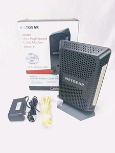 Netgear CM1000 Ultra-High Speed Cable Modem - DOCSIS 3.1 CM1000-100NAS - Picture 1 of 9