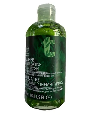 Nuevo de Lote Antiguo The Body Shop Árbol de Té Lavado Facial Limpieza de la Piel Fórmula Original 8.4 Foto 1 de 4