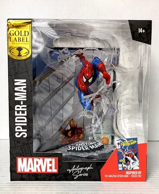 Marvel Spider-Man #302 Autographed Todd McFarlane Gold Label 1:10 McFarlane Toys - Image 1 of 4