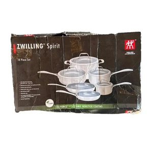 ZWILLING Spirit 10-pc Set ceramic  Nonstick Coating - Oven Safe - Damage Box - Picture 1 of 4