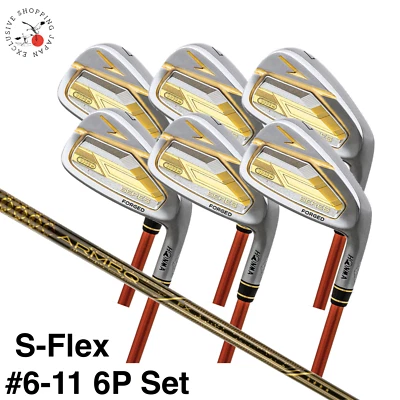 HONMA Golf BERES 09 2024 4S 4 Star Iron Set #6-11 6pcs ARMRQ FX 4S S-Flex MTO  - Image 1 of 4