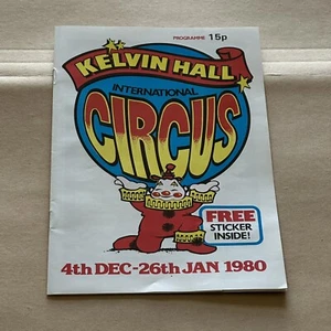 Kelvin Hall International Circus Programme 1980 - Picture 1 of 9