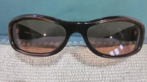 Chanel BLACK BROWN CRYSTAL CC'S Sunglasses 5095B ITALIAN - Picture 1 of 14