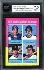 1975 TOPPS OPC O PEE CHEE #620 GARY CARTER Rookie Catchers KSA 7.5 NM + EXPO RC