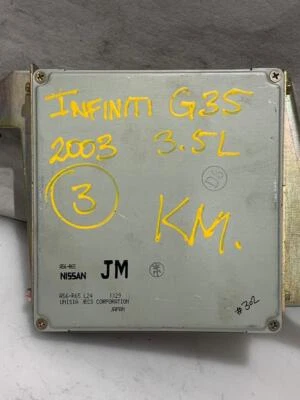 Módulo de control del motor ECU ECM compatible con Infiniti G35 2003 3,5 L A56-R65 L24 Foto 1 de 4