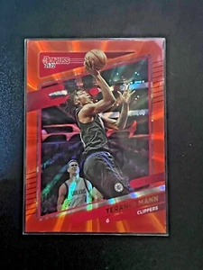 2021-2022 Donruss Terance Mann Orange Laser Parallel #156 Los Angeles Clippers - Picture 1 of 2