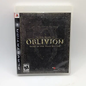 The Elder Scrolls IV Oblivion Edizione Gioco dell'Anno (Sony PlayStation 3) CIB - Foto 1 di 5