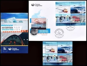 ARGENTINA-ANTARTICA-2025-SOUVENIR SHEET-MNH + FDC - Picture 1 of 1