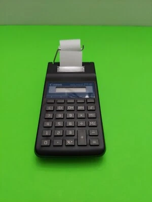 Vintage CANON PZ-D Palm Printer Printing Calculator Works Battery Powered - Image 1 of 4