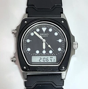 1982 Seiko Silver Wave Ana-Digi H449-5040 - Picture 1 of 6