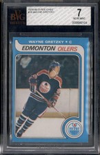 1979-80 O-Pee-Chee #18 Wayne Gretzky RC Rookie BGS 7