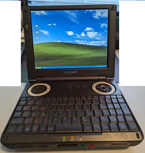 Sony Vaio PCG-U101 7,1" + PCGA-CD51/A Intel Celeron 600 MHz 512 MB 30 GB HDD Win - Foto 1 di 24
