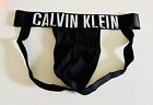 Calvin Klein - Intense Power Cotton Stretch Jockstrap - Czarny - Rozmiar L - Nowy