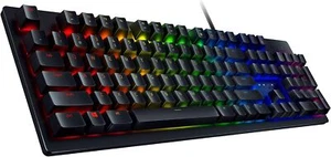 Razer Huntsman Gaming-Tastatur Schnellste Clicky Optical Switches Chroma RGB Bel - Bild 1 von 3