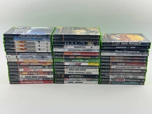 Microsoft Xbox Game Lot with Cases Pick & Choose From Lot Buy More, Save More - Picture 1 of 235