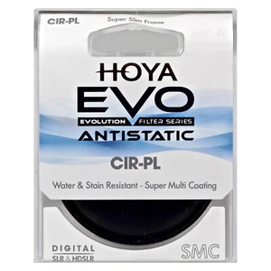 Hoya EVO ANTISTATIC 86mm Circular Polarizer - 18-layer (SHMC) Multi-Coating - Picture 1 of 2