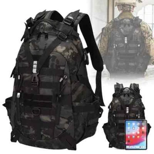 30L Military Tactical Army Backpack Rucksack Camping Hiking Trekking Bag Outdoor - Picture 1 of 9