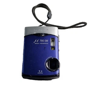 Olympus U790 SW Shock & Waterproof 7.1 MP Camera For Parts or Repair Untested - Picture 1 of 12