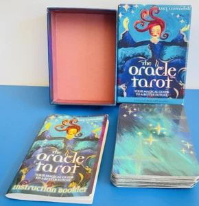 Tarot Cards-The Tarot Oracle-62 Card Deck With Booklet By Lucy Cavendish - Picture 1 of 8