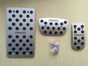 TOYOTA Land Cruiser PRADO 150 series aluminum pedal 3 piece set - Bild 1 von 3