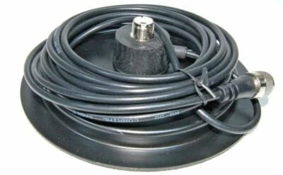 TURBO Magnetic Mag Mount for SIRIO CB Aerial or NR770 HAM Antenna SO239 Fitting - Image 1 of 4