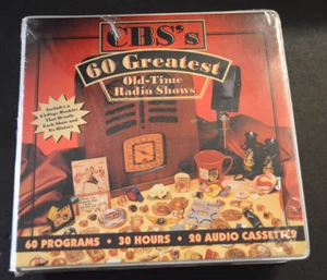Old Time Radio's Greatest Old Time Radio Shows 20 Audio Cassettes NOS - Foto 1 di 2