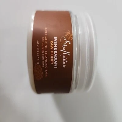 HUMEDAD DE KARITÉ UNIFORME Y RADIANTE Miel Cruda 3 en 1 BÁLSAMO LIMPIADOR FUNDENTE 3,2 oz Foto 1 de 4