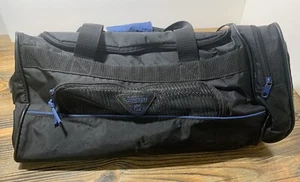 Vintage 90’s Converse All Star Black And Blue Duffel Bag Gym Carry On Retro - Picture 1 of 11