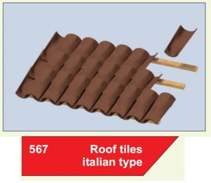 Plus Model 1/35 Roof Tiles Italian Type - Bild 1 von 1