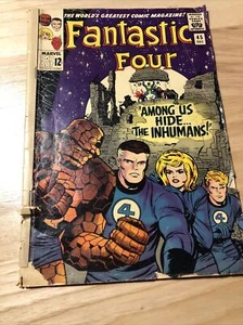 Comic, Marvel silver age, Fantastic Four # 45, The Inhumans - Picture 1 of 5